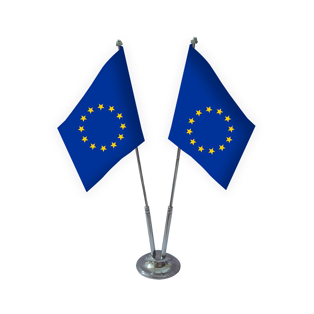 İkili Avrupa Birliği Masa Bayrağı Takımı