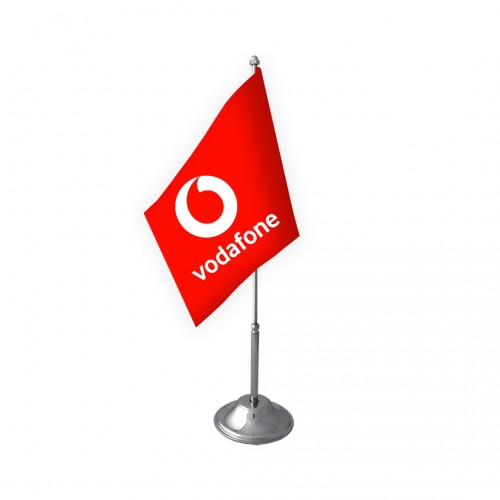 Tekli Vodafone Masa Bayrağı Takımı