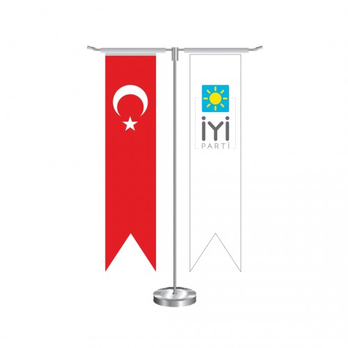 T Kırlangıç İyiparti Bayrağı ve Türk Masa Bayrağı Takımı