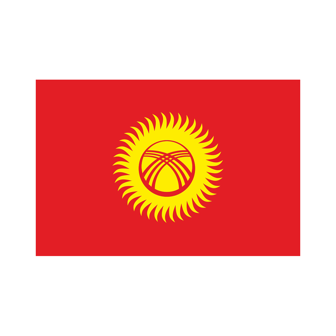 Kırgızistan Masa Bayrağı