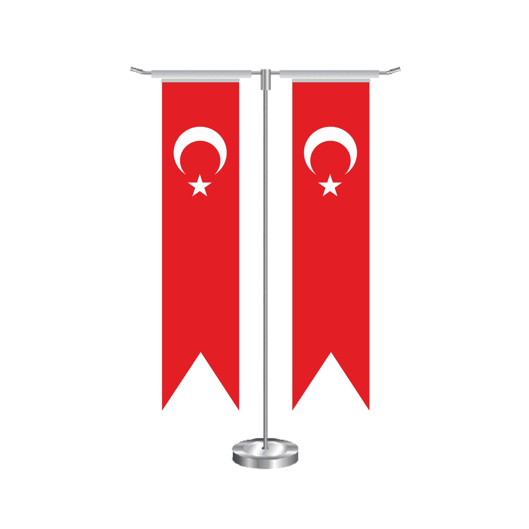 T Kırlangıç Türk Masa Bayrağı Takımı
