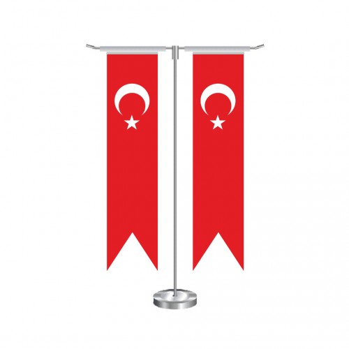 T Kırlangıç Türk Masa Bayrağı Takımı