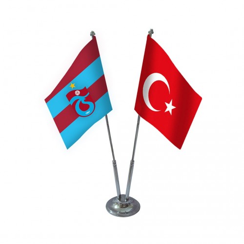 İkili Trabzonspor Masa Bayrağı Takımı