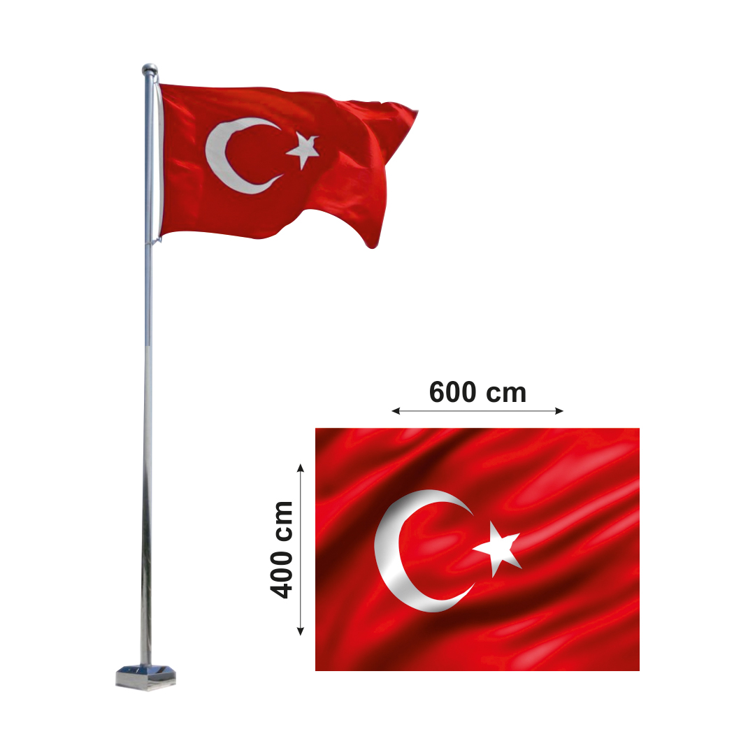 400x600 Türk Bayrağı