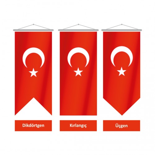 100x300 Kırlangıç Türk Bayrağı